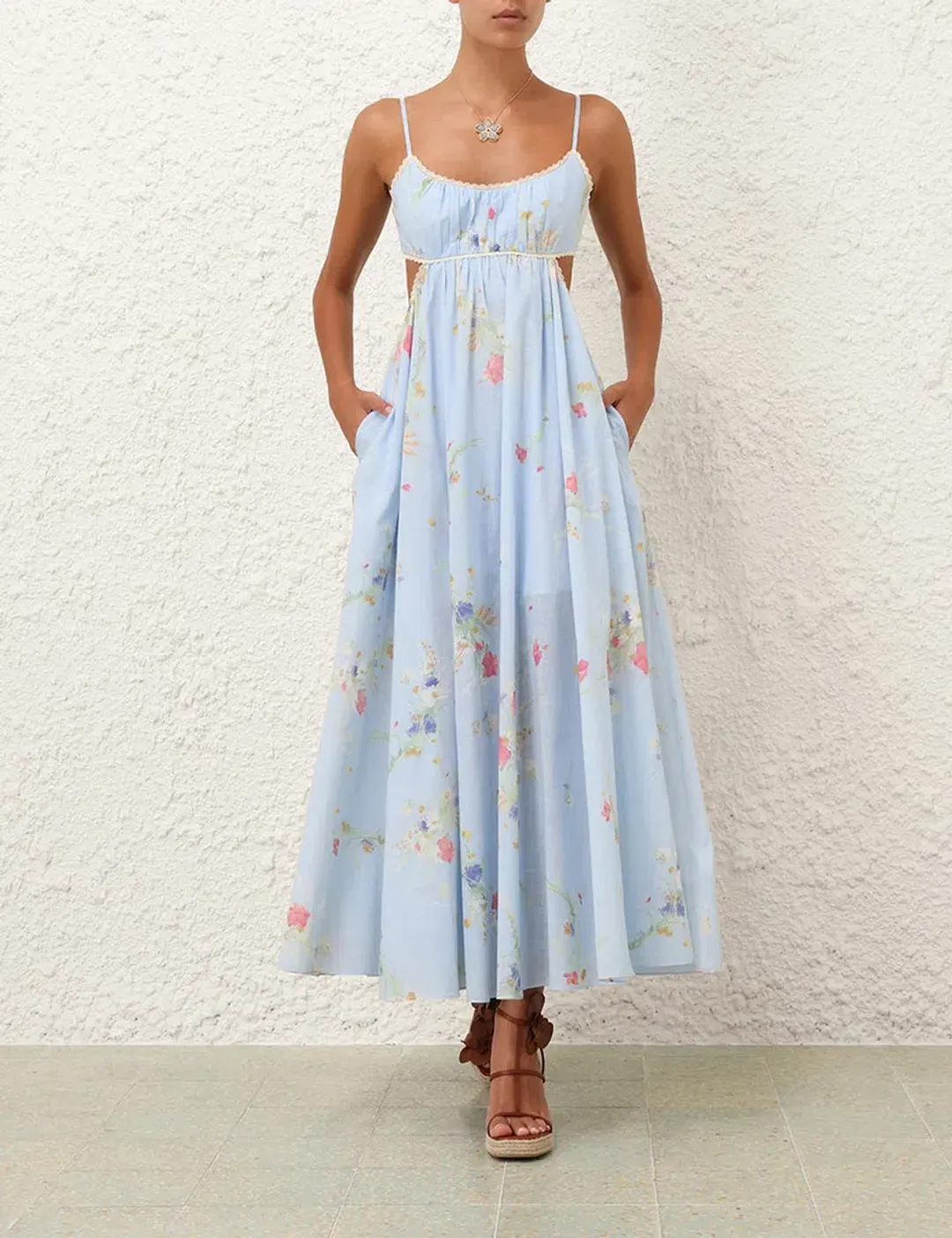 ZIMMERMANN LUCKY PICNIC MAXI DRESS  for rent on The Volte - main image