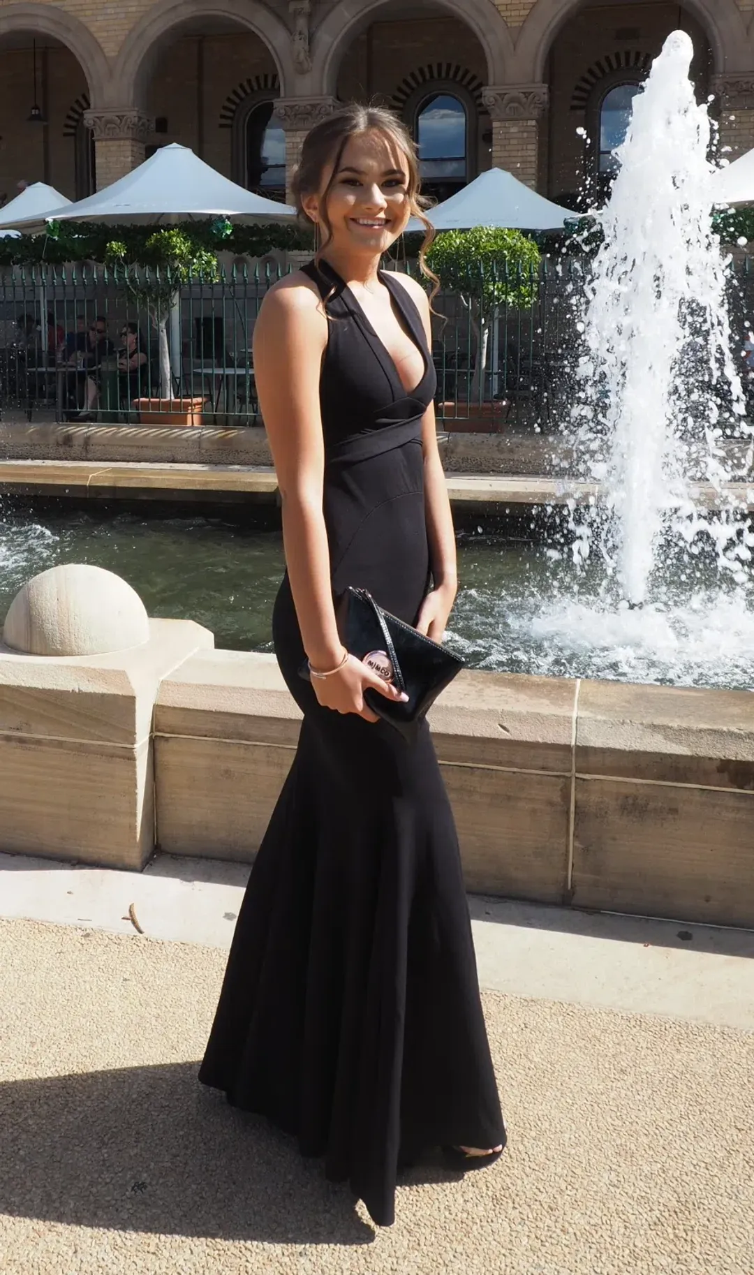 The Private Collection Gown Black Size AU 4 for rent on The Volte - main image
