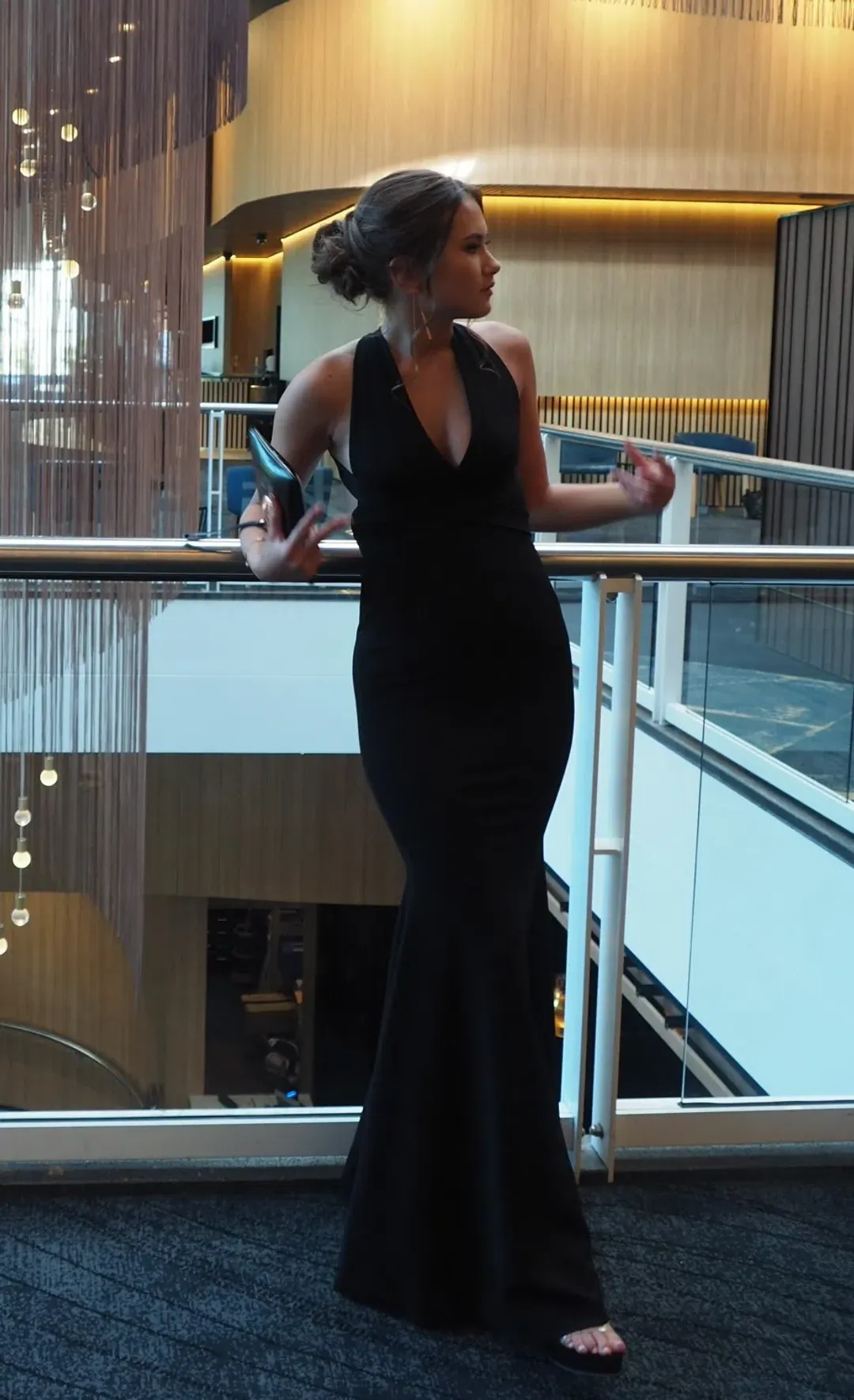 The Private Collection Gown Black Size AU 4 for rent on The Volte - main image