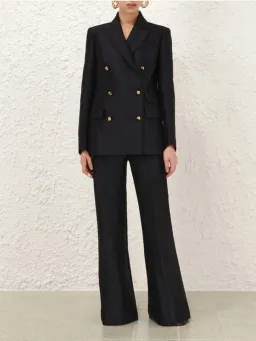 Zimmermann Illuminate Tailored Jacket and flare pants  for rent on The Volte - image 1