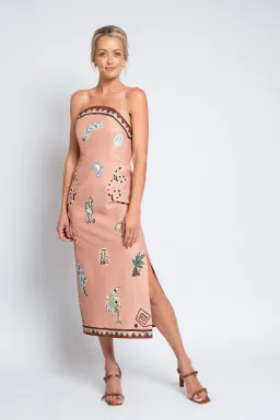 Alemais La. Sirena Exclusive- Laurence Midi Dress- 12 for rent on The Volte - image 3