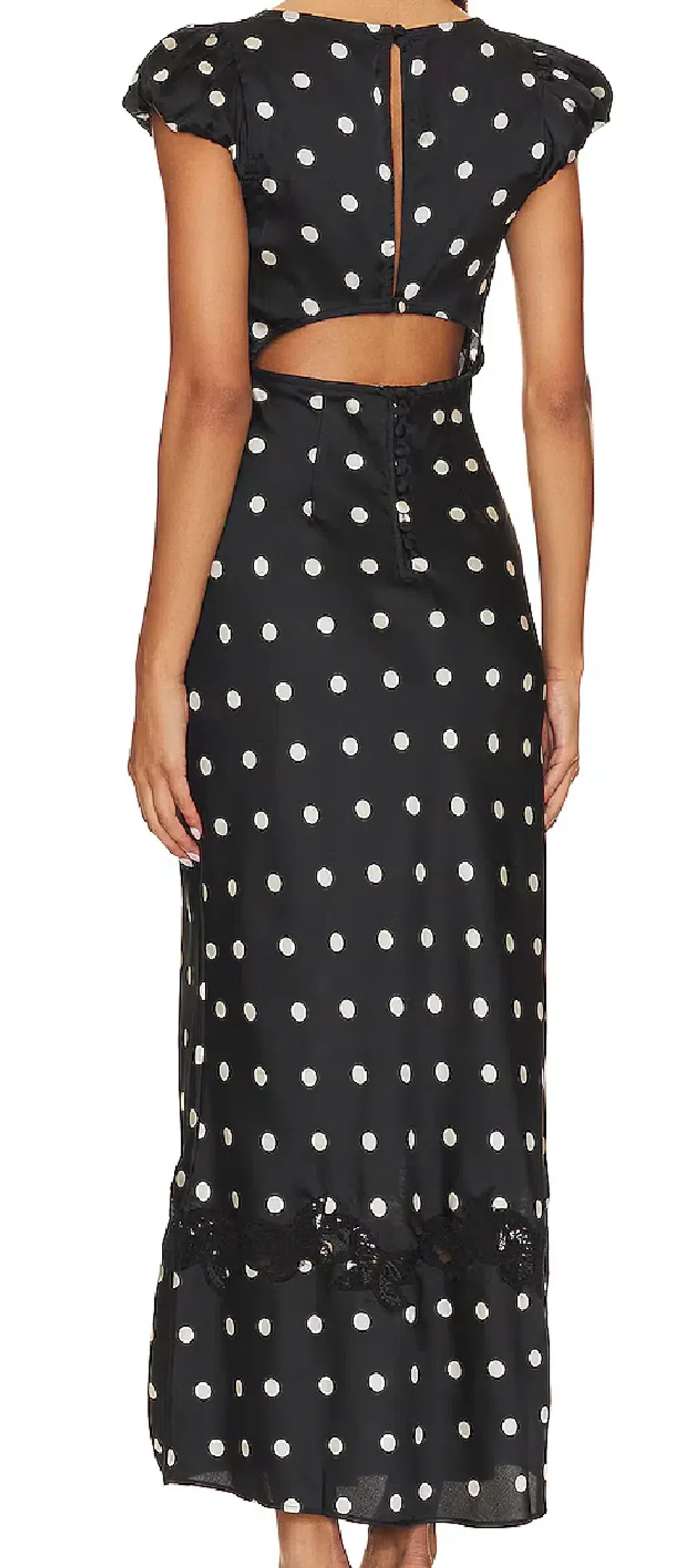 Butterfly Babe Midi Dress for rent on The Volte - main image