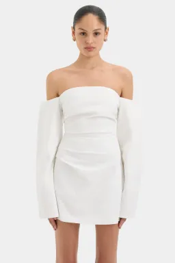 Sir- Martina Sleeved Mini Dress-3 for rent on The Volte - image 3