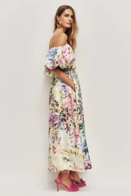 AJE Adina Midi Dress Lavandula 14 AU / 10 US for rent on The Volte - image 3