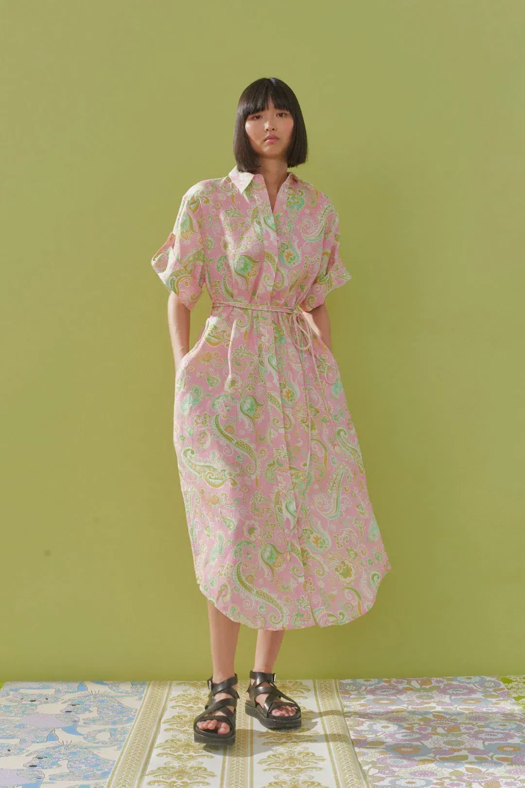 Marta Shirt Dress for rent on The Volte - main image