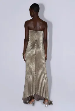 Lidee Black Tie- Gold Shimmer Size 10 for rent on The Volte - image 3