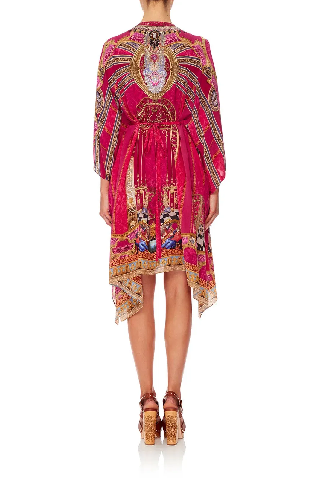 Loung Hour Short Kaftan With Hardware for rent on The Volte - main image