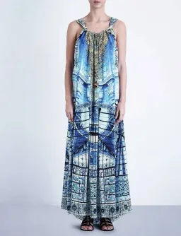 Power Of Prayer Drawstring Dress for rent on The Volte - image 3