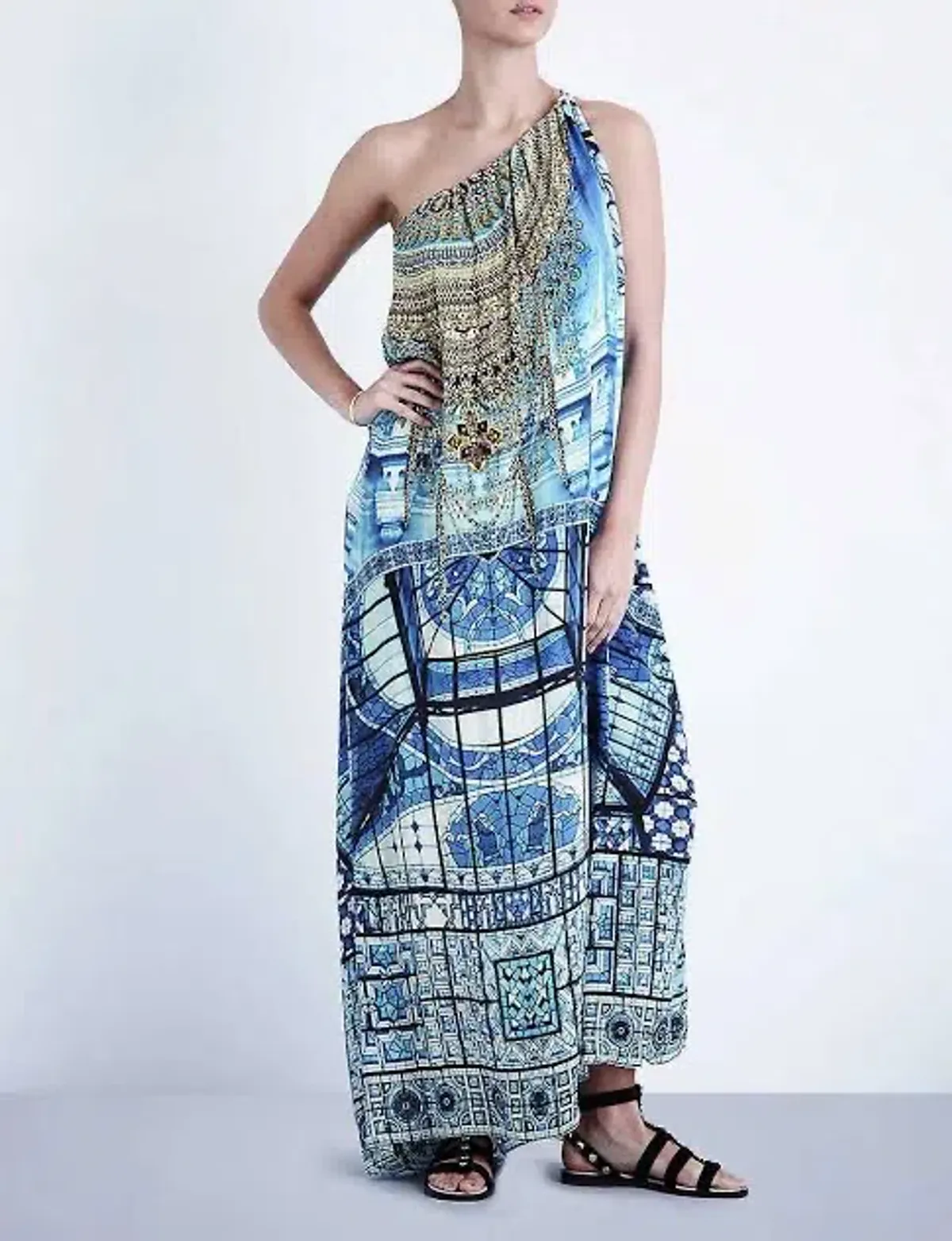 Power Of Prayer Drawstring Dress for rent on The Volte - main image