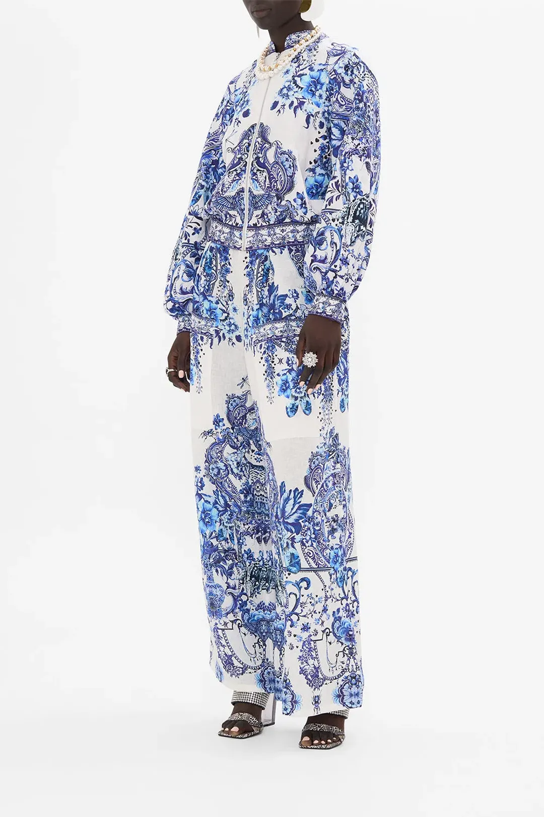 Glaze And Graze Trouser and Jacket Set for rent on The Volte - main image