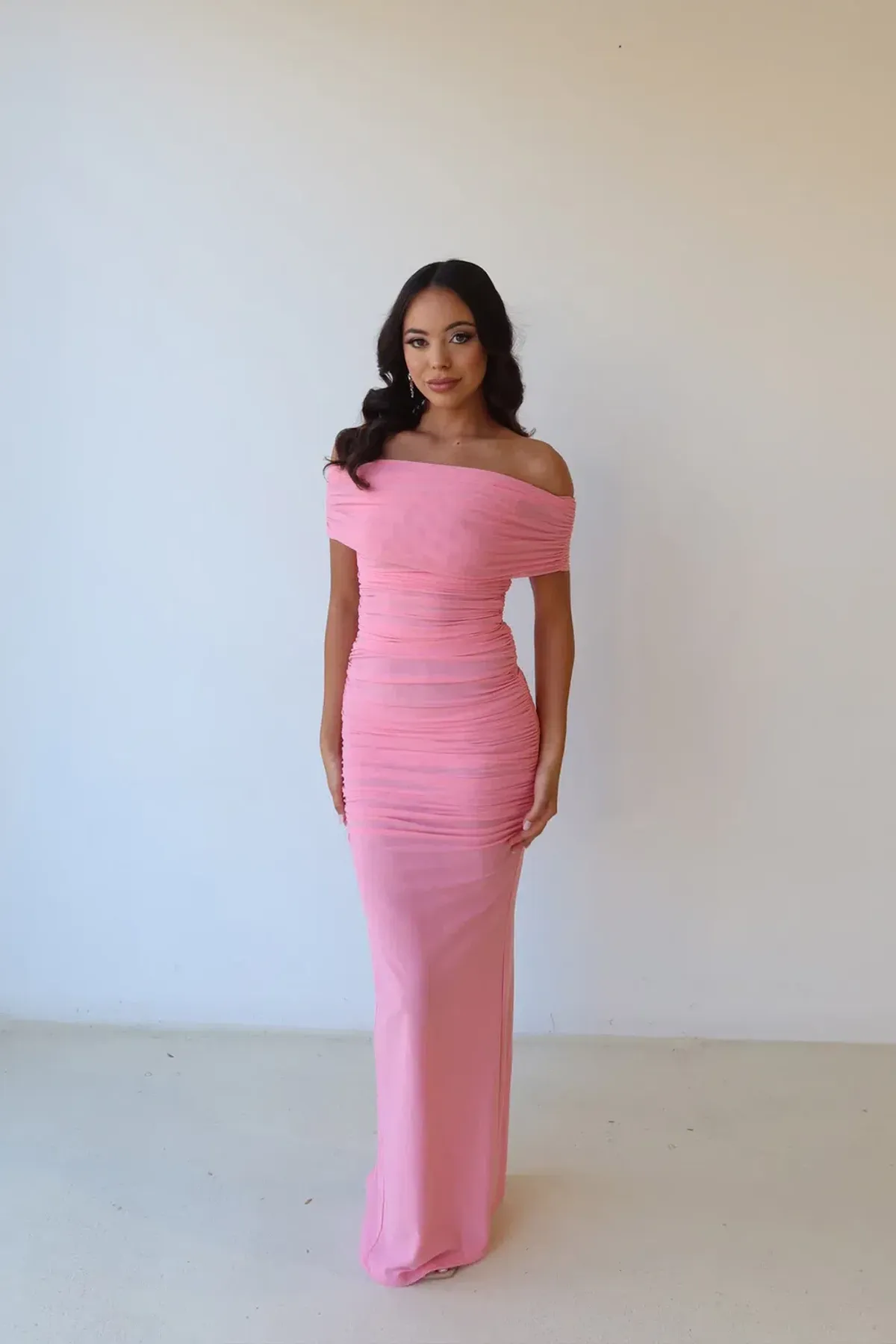 Nera Dress Pink for rent on The Volte - main image