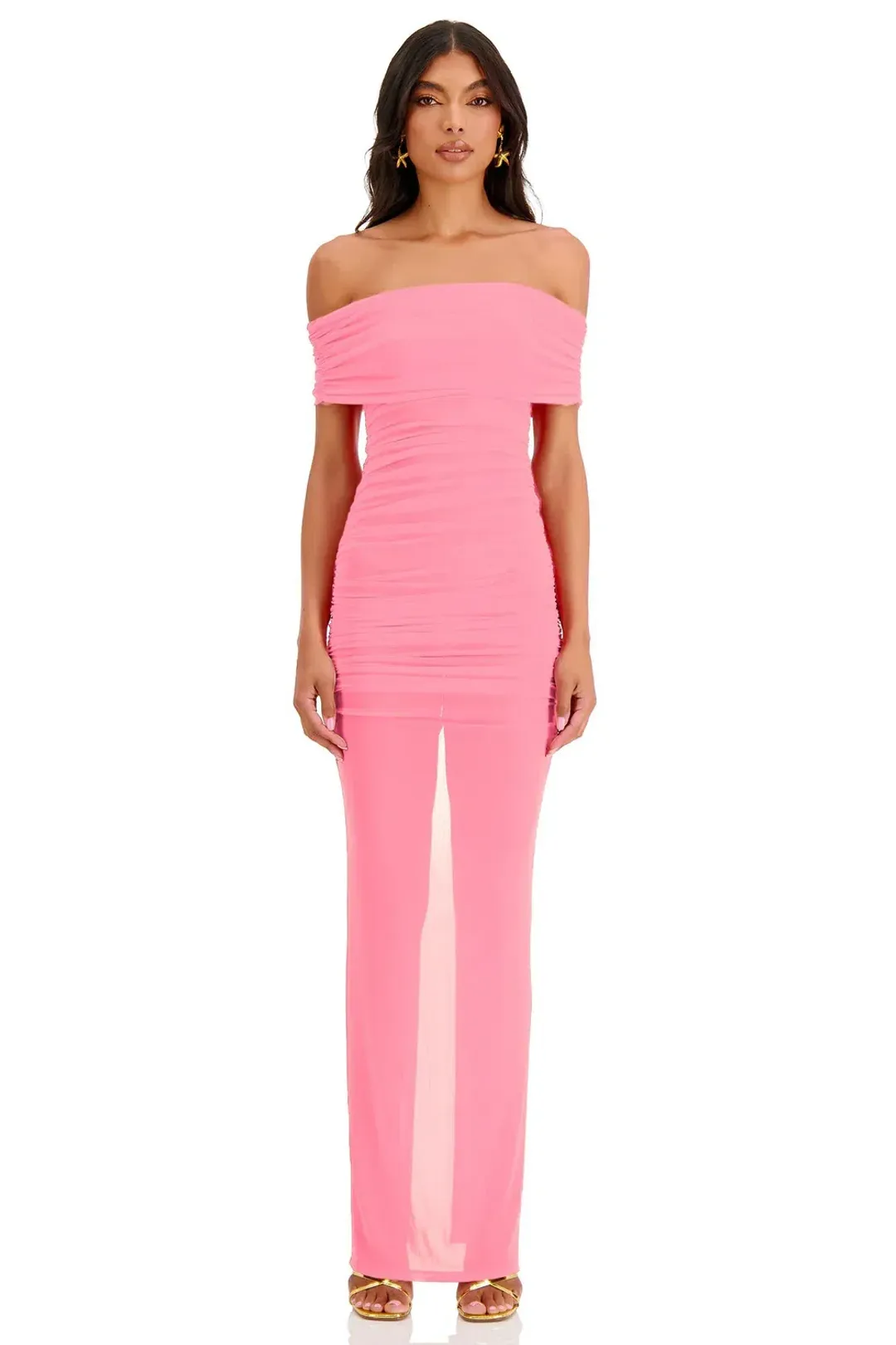 Nera Dress Pink for rent on The Volte - main image