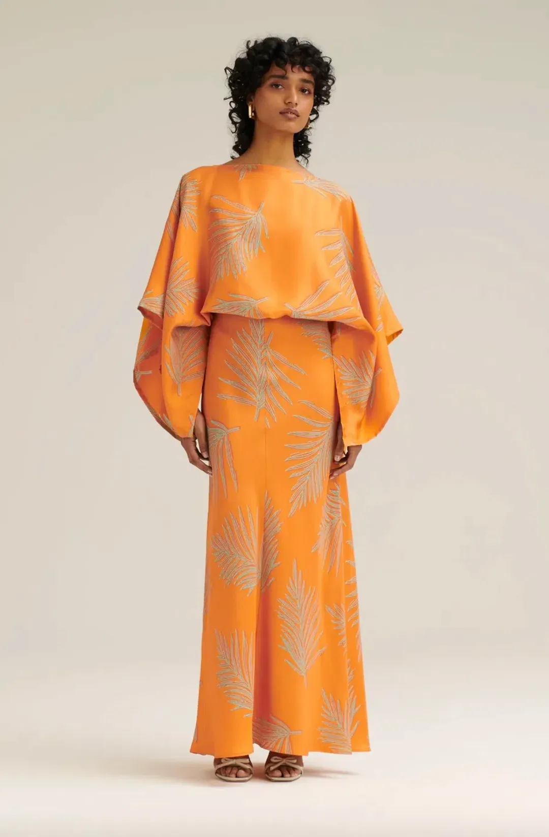Silk Twill Dress And Top Set for rent on The Volte - main image