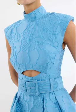 Rebecca Vallance Aegir Midi Dress; size 8  for rent on The Volte - image 5