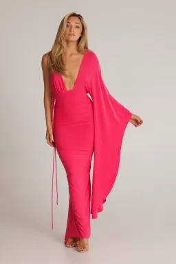 Athena Fuchscia dress for rent on The Volte - image 4
