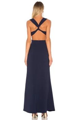 X by NBD Yani Gown Navy  Size 8 for rent on The Volte - image 2