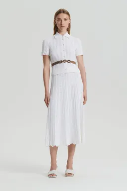 Pleat Lace White Set for rent on The Volte - image 1