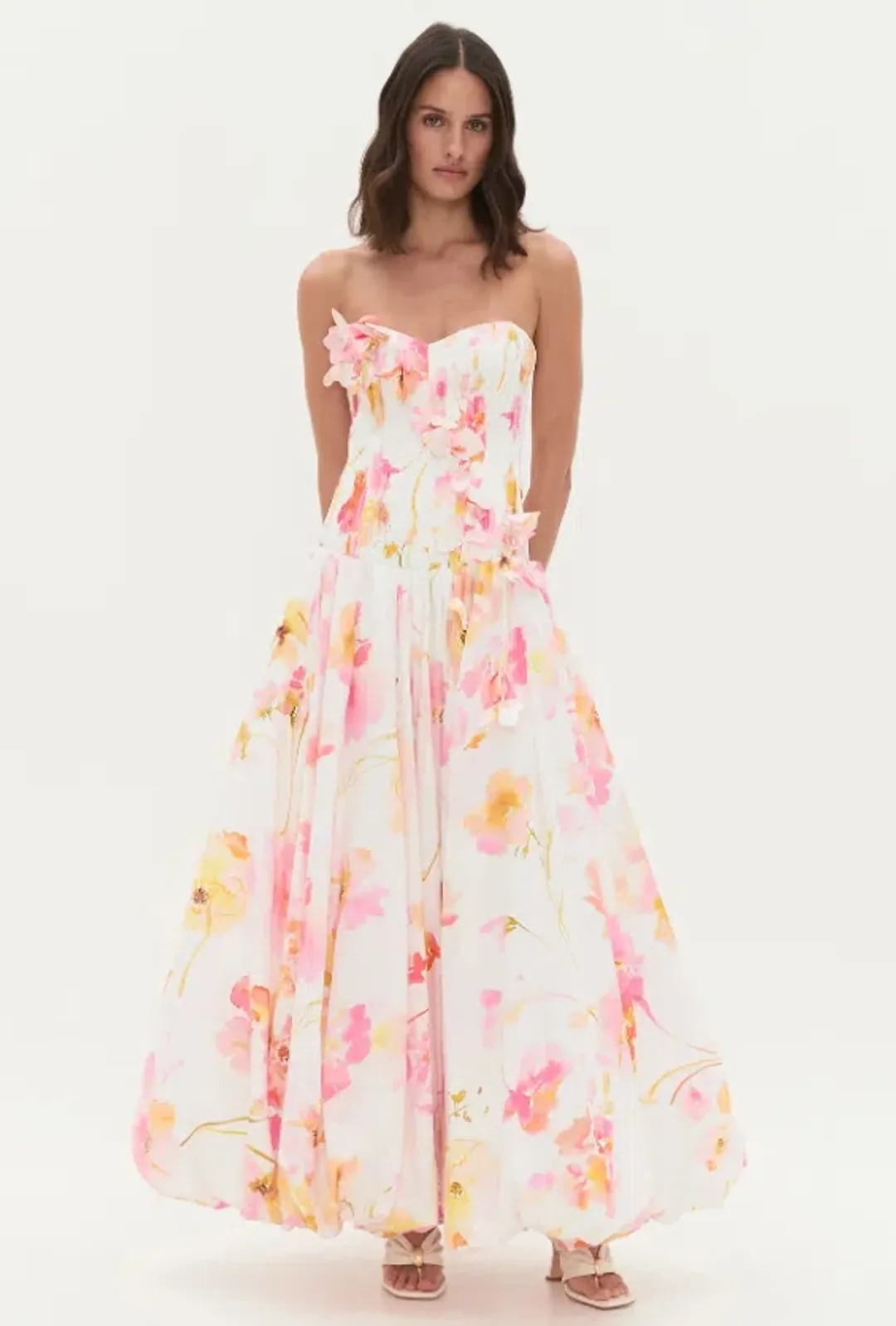 Aje Floral Gracie Maxi Gown - 10 for rent on The Volte - main image
