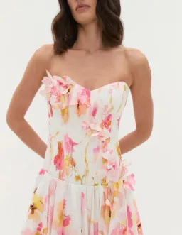 Aje Floral Gracie Maxi Gown - 10 for rent on The Volte - image 5