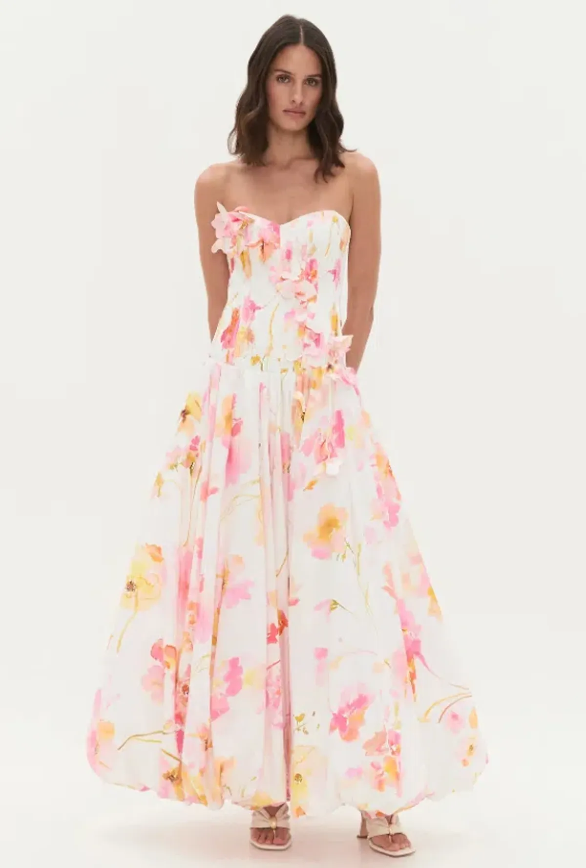 Aje Floral Gracie Maxi Gown - 12 for rent on The Volte - main image