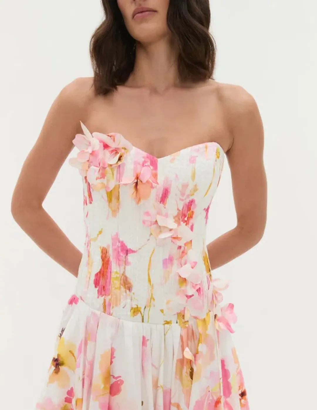 Aje Floral Gracie Maxi Gown - 12 for rent on The Volte - main image