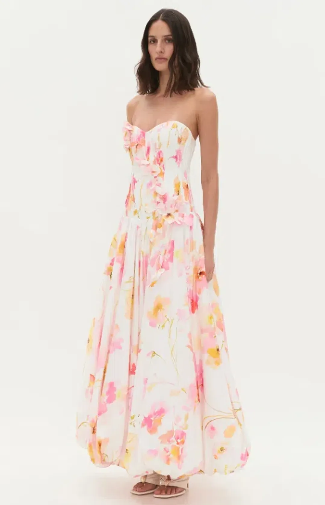 Aje Floral Gracie Maxi Gown - 12 for rent on The Volte - main image