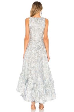 Bronx & Banco Fiona High Low Jacquard Dress size 12 for rent on The Volte - image 2