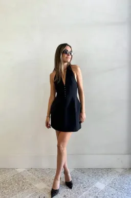 Camilla & Marc Petra Mini Black size 6 for rent on The Volte - image 2