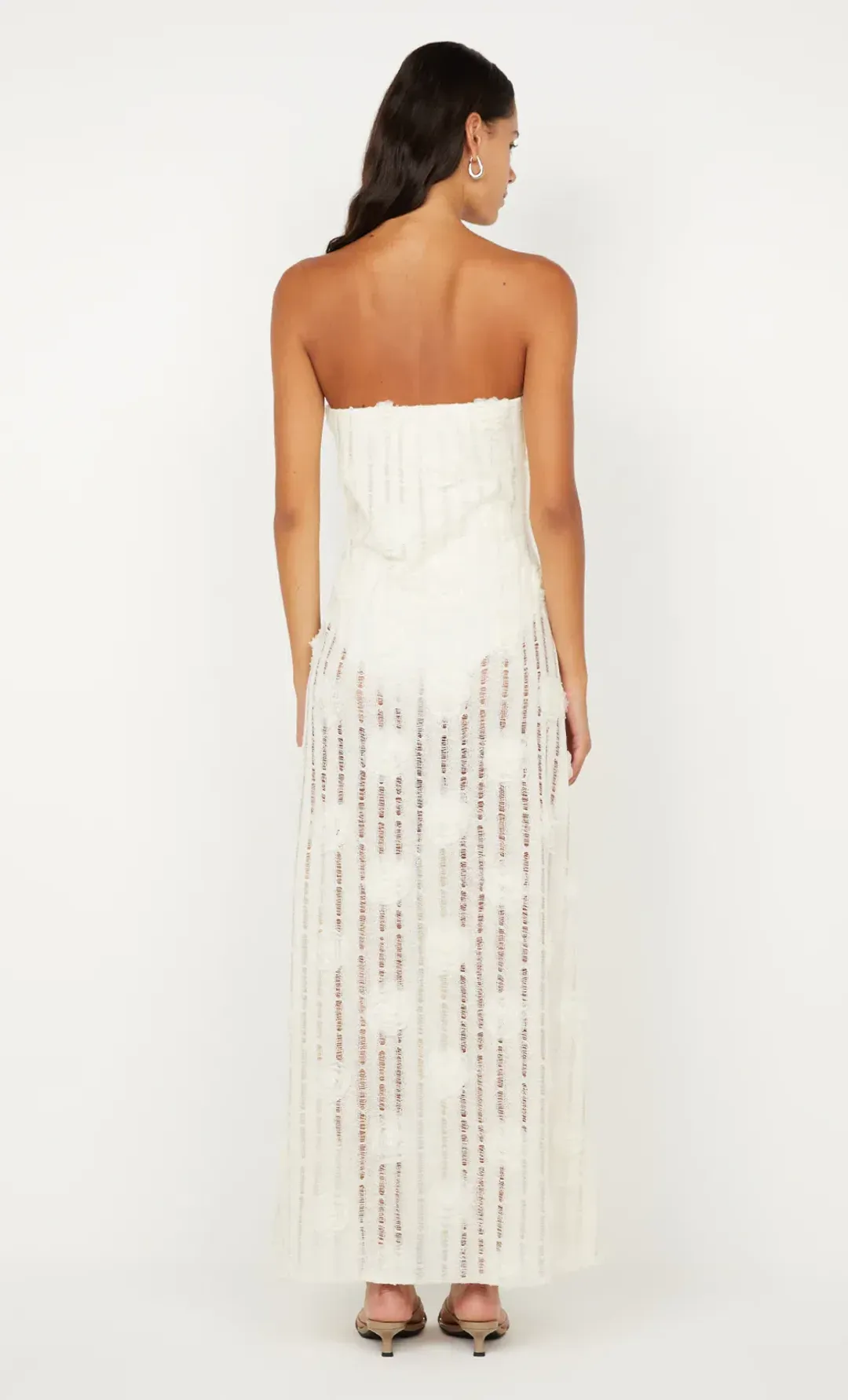 Bec & Bridge AMELIE STRAPLESS DRESS Ivory Size 6 for rent on The Volte - main image
