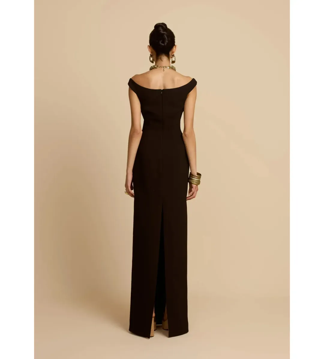 Arcina Ori Ellery Maxi Dress Black Size XS/AU 6 for rent on The Volte - main image