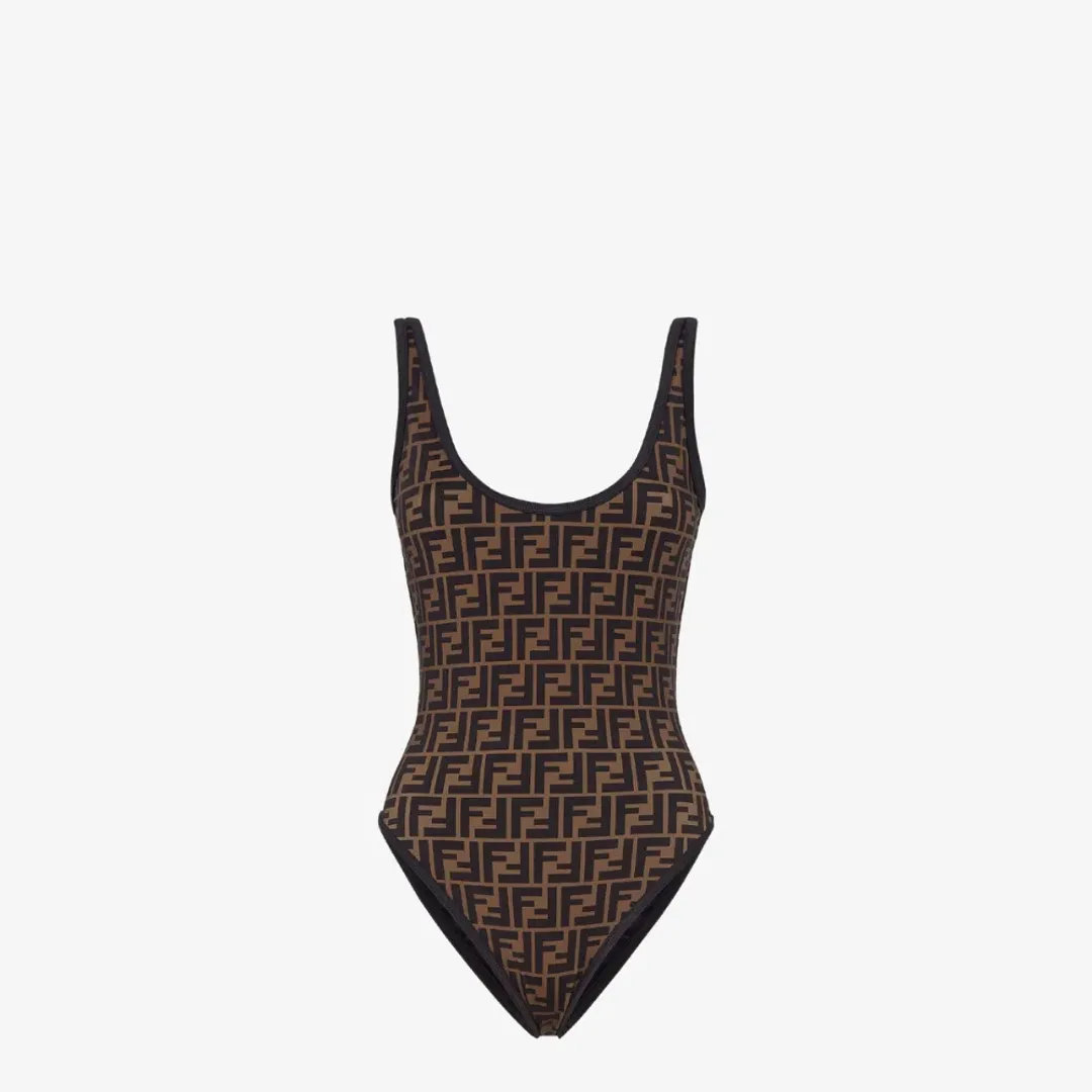 One Piece Swimsuit Brown  for rent on The Volte - main image