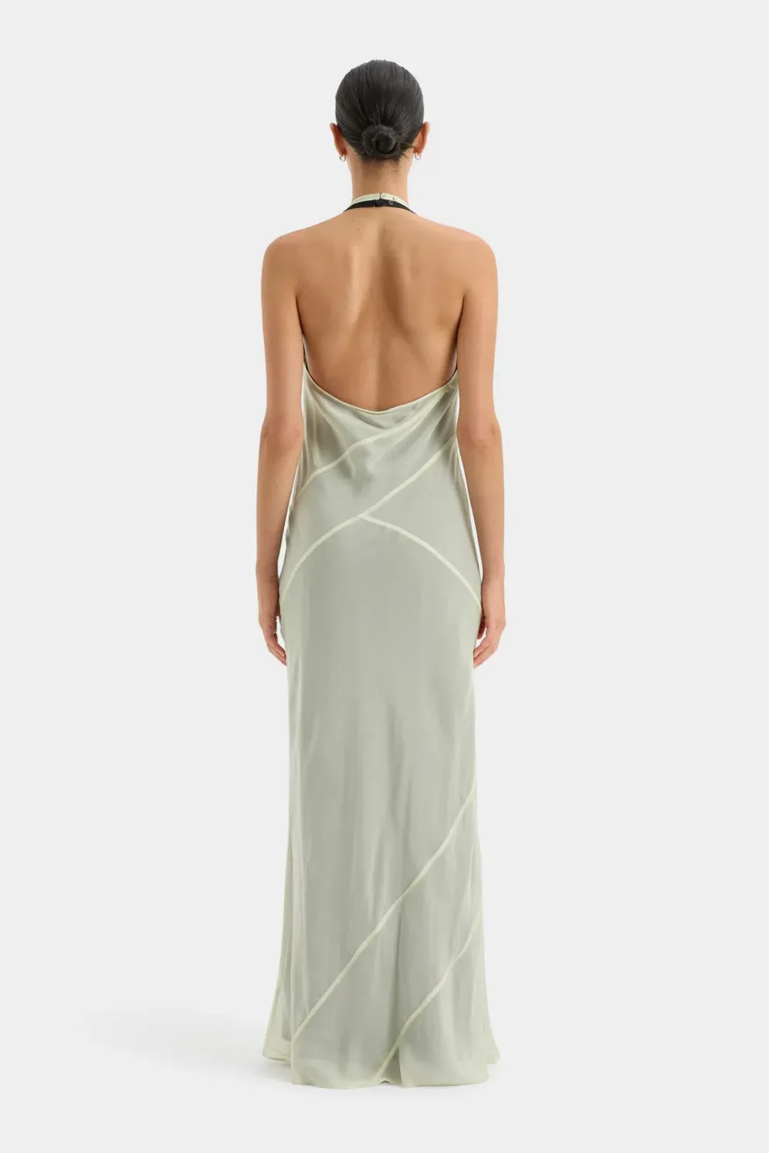 Sir the Label Strobe Halter Dress for rent on The Volte - main image