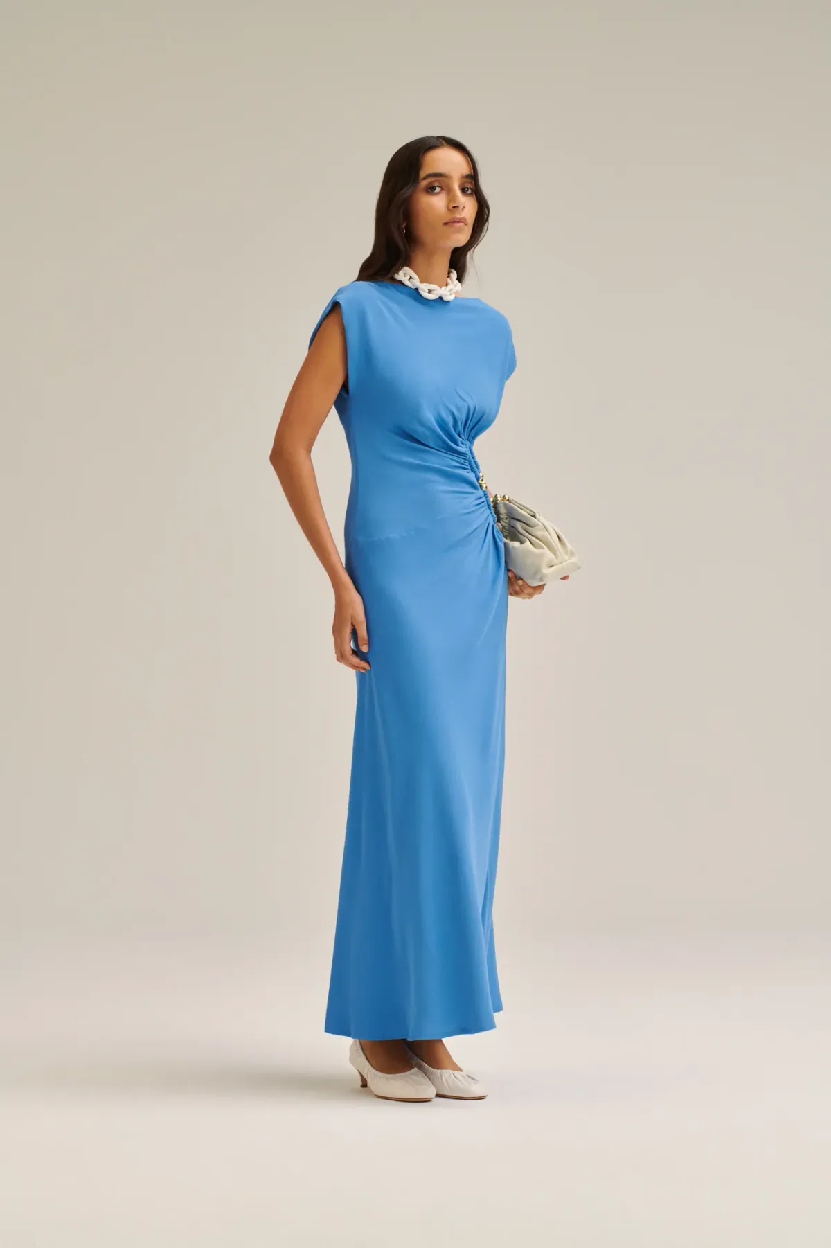 Scanlan Theodore Turban Ring Dress; size 10  for rent on The Volte - main image