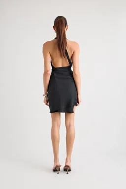 Pfeiffer Cyril Wrap Dress black size 12 for rent on The Volte - image 4