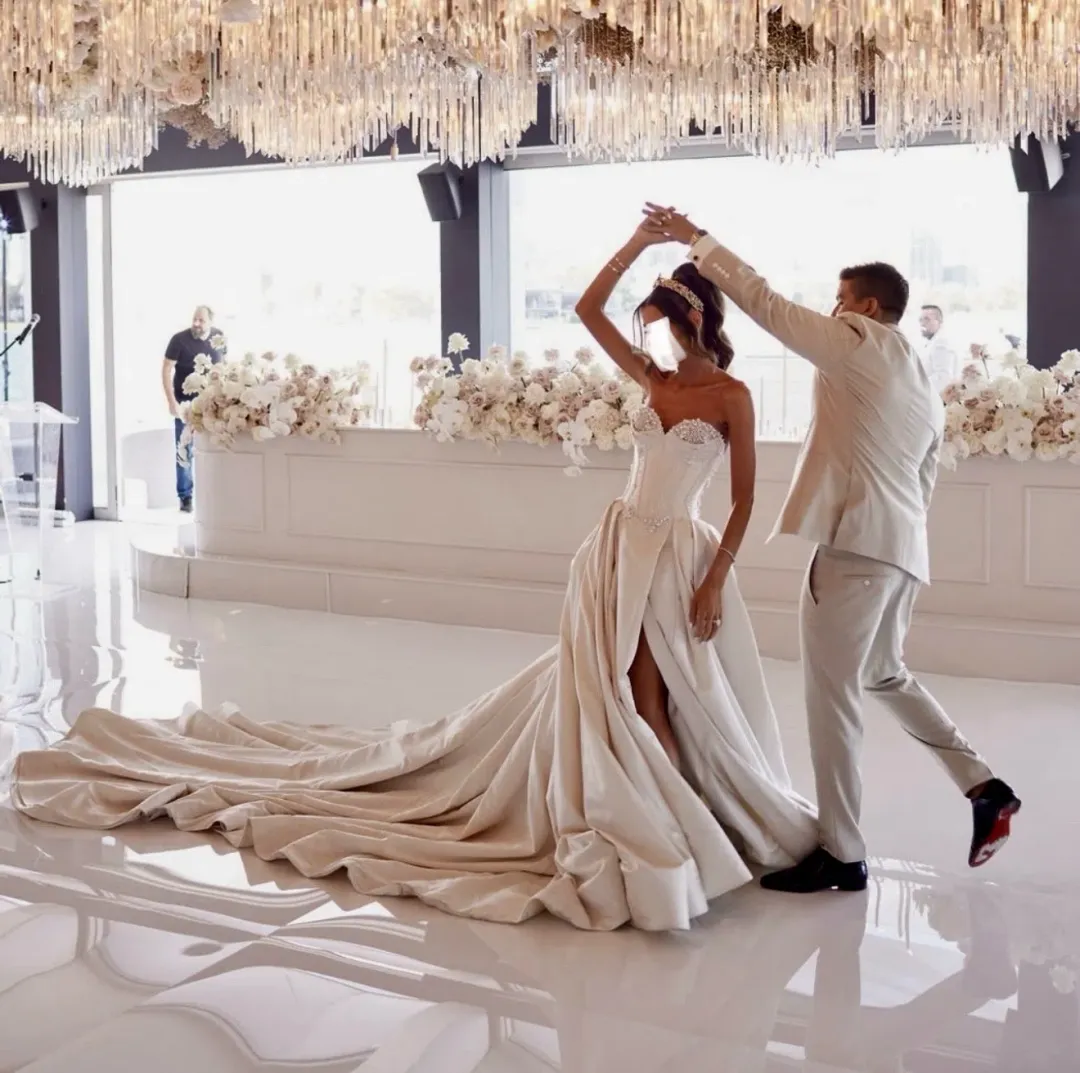 Pallas Couture - Bespoke wedding dress  for rent on The Volte - main image