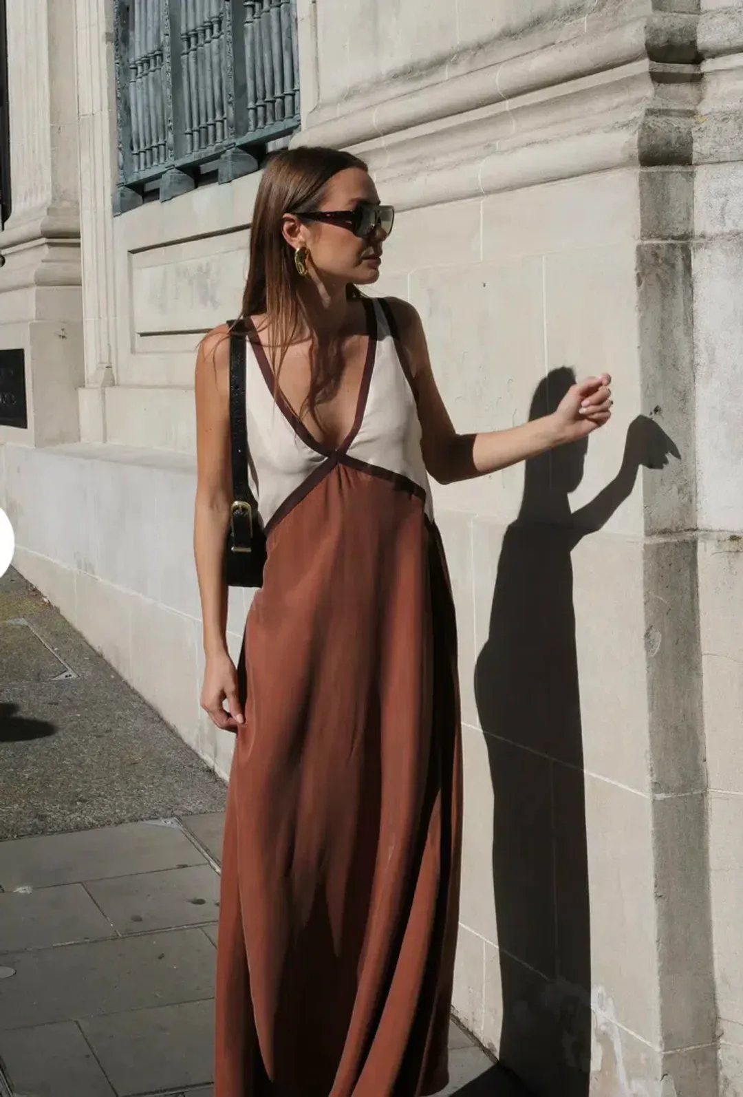 Sancia Naomi Maxi Dress Ochre size XL for rent on The Volte - main image