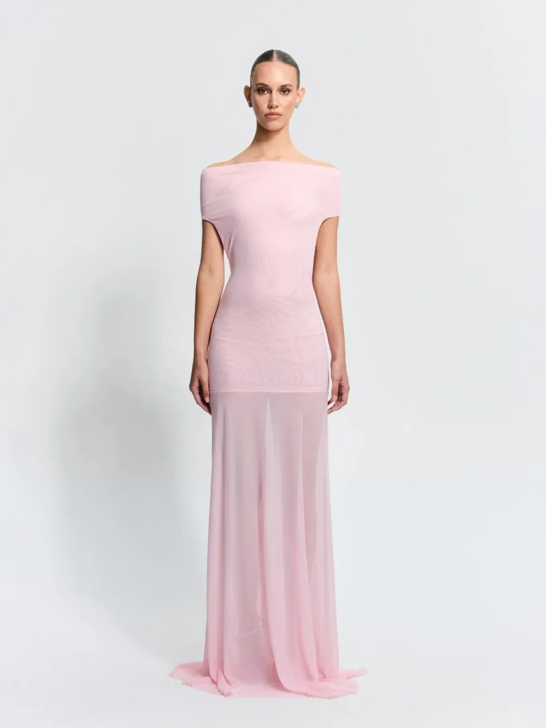 Effie Kats Cleo Gown in Petal Pink Size XS / AU 6 for rent on The Volte - main image
