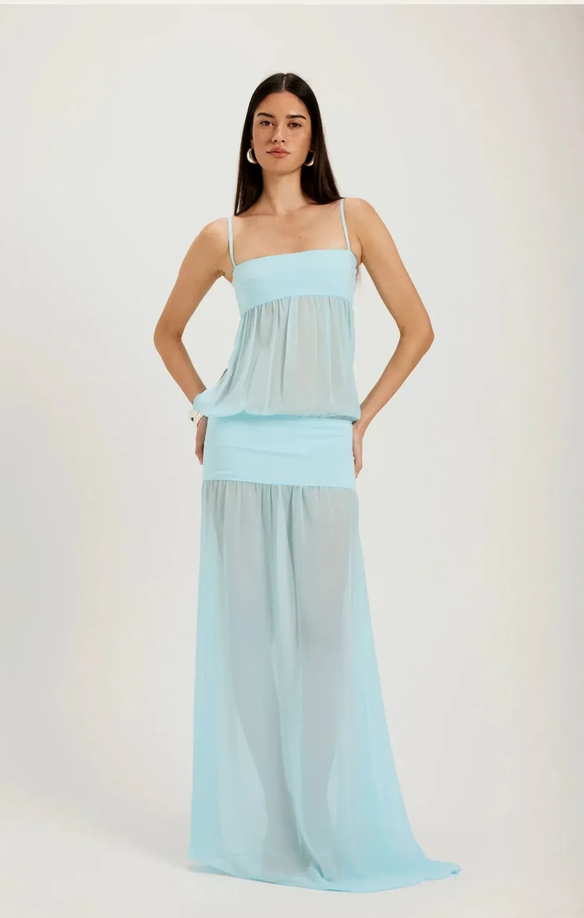 ANCE GRIA ROMEO DRESS AQUA - XS for rent on The Volte - main image