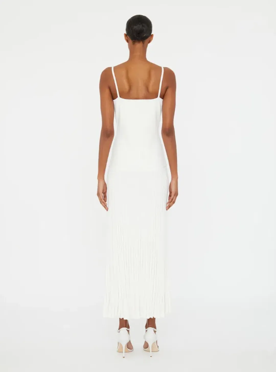 Christopher Esber Salacia Wire Sunray Dress in White size Small  for rent on The Volte - main image