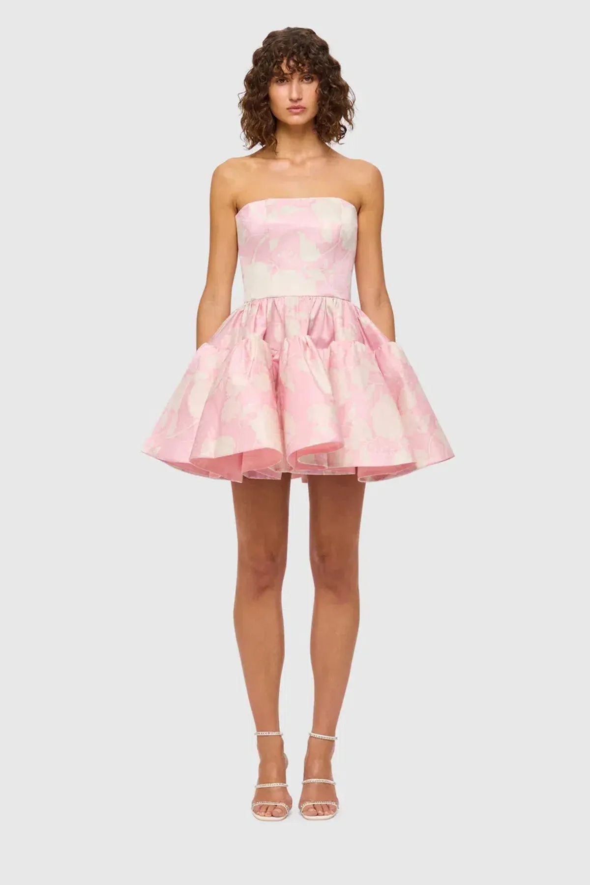 LEO LIN SKYE BUSTIER Mini Dress size 12 for rent on The Volte - main image