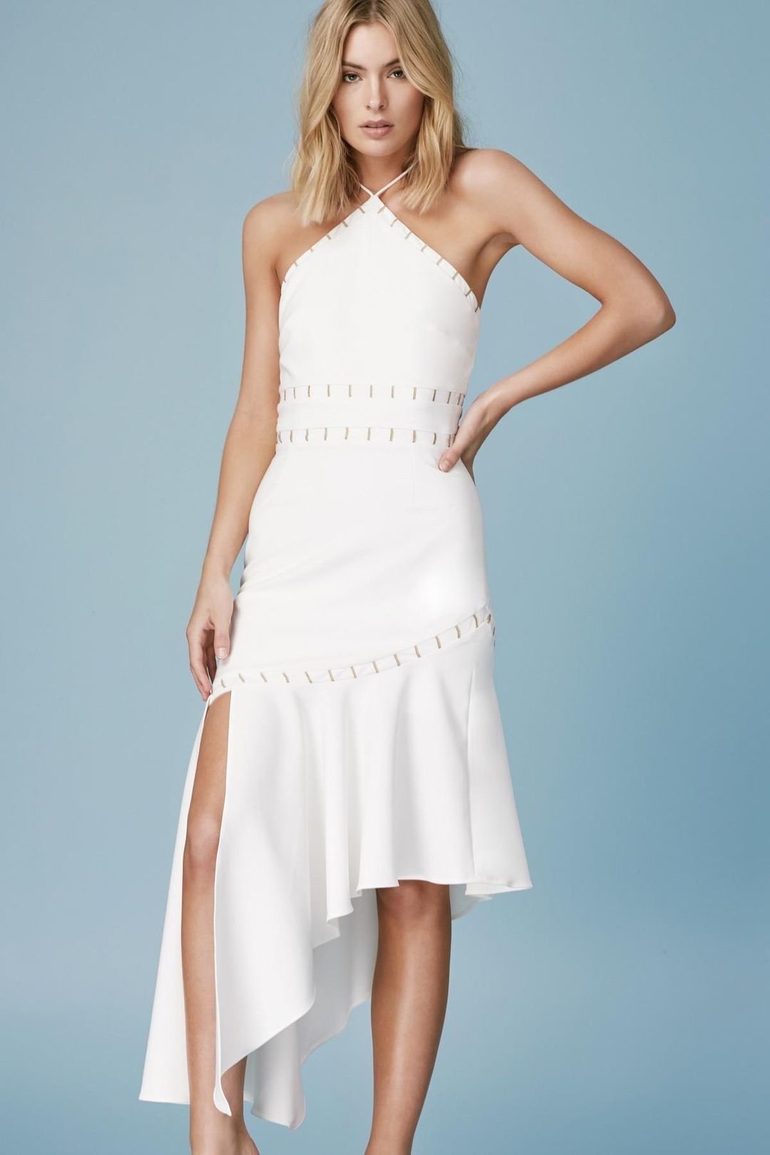 Finders Keepers Talisman Midi Dress Size 8 for rent on The Volte - main image