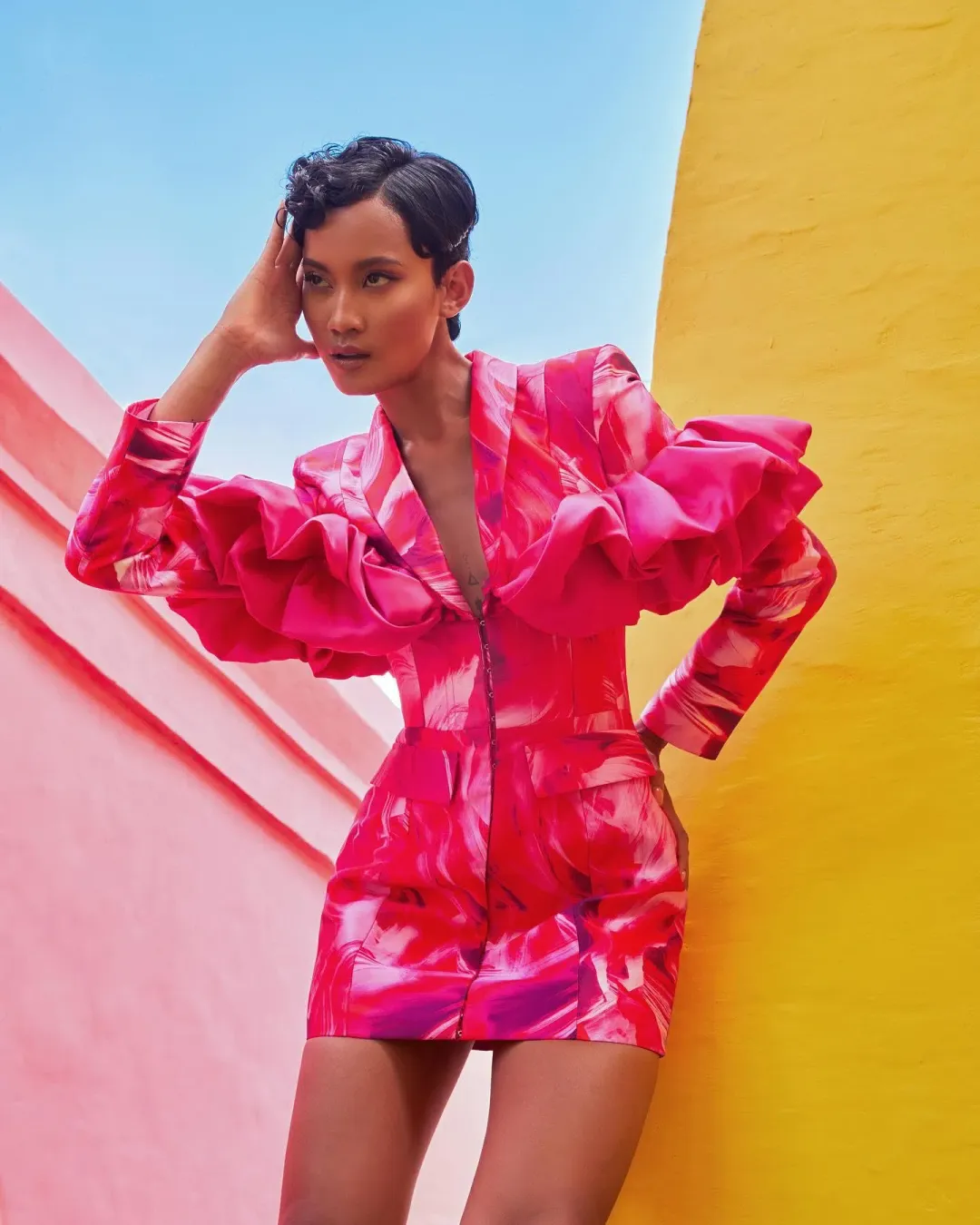 Eliya The Label- Stella Blazer Dress, Size 6- RRP $479 for rent on The Volte - main image