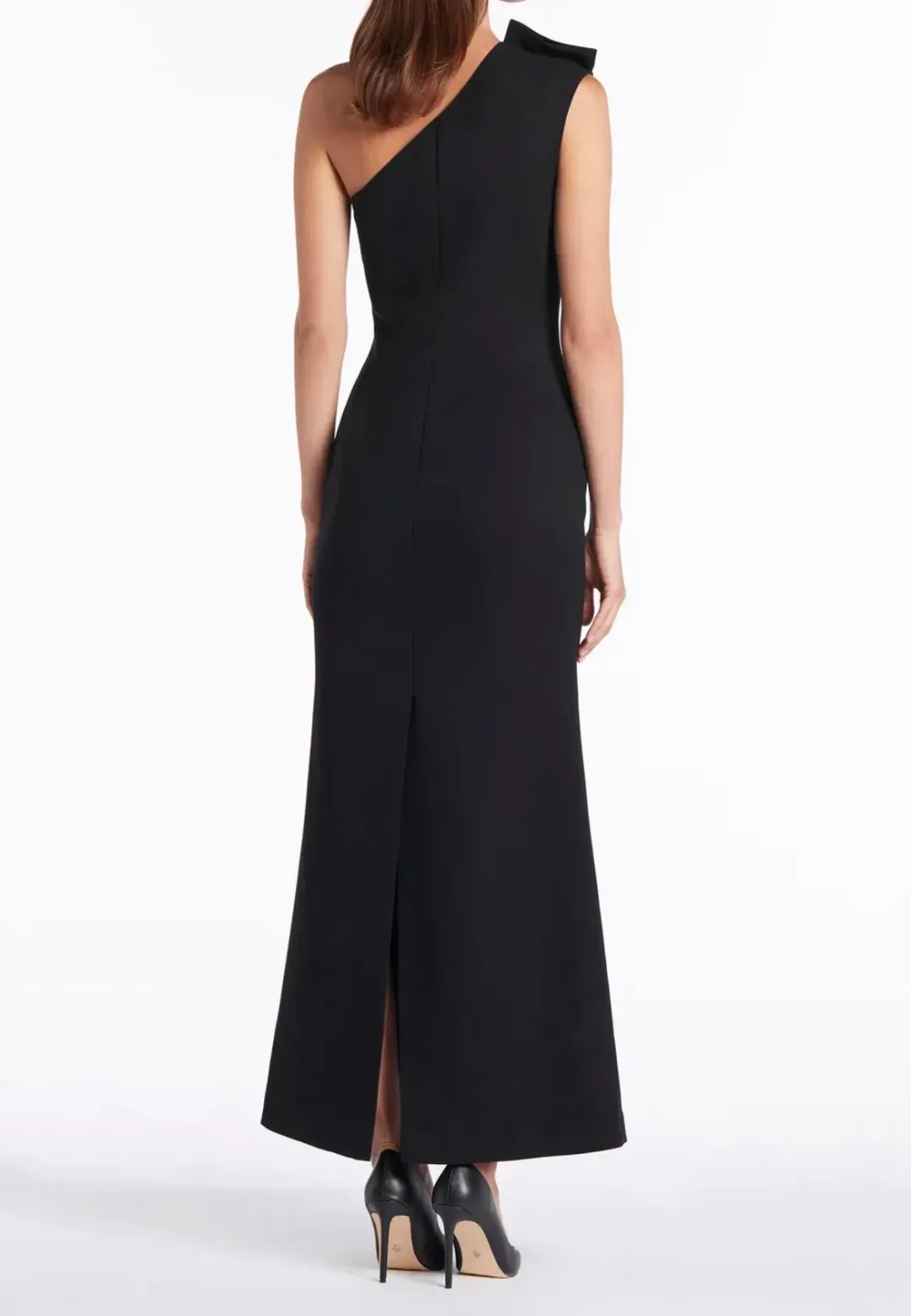 Carla Zampatti Diana Gown Black size 12 for rent on The Volte - main image