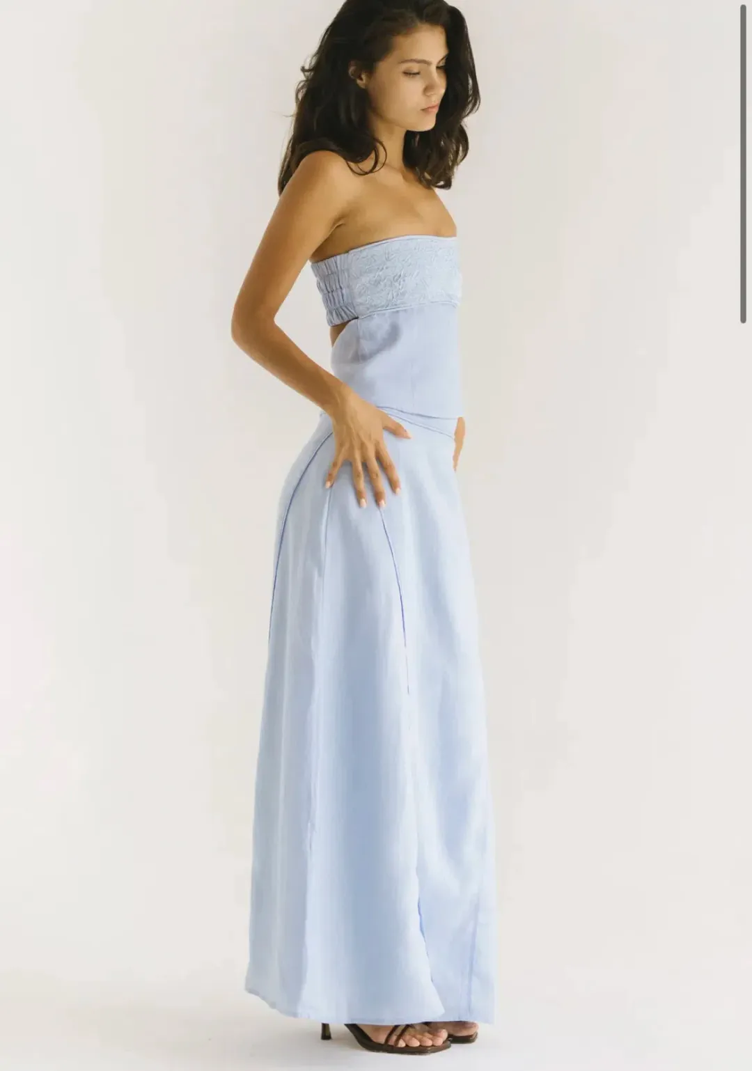 Eisha Sofia Bustier and Resort Maxi Skirt  for rent on The Volte - main image