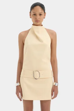 Sir Sabina Belted Mini Yellow size 8  for rent on The Volte - image 4