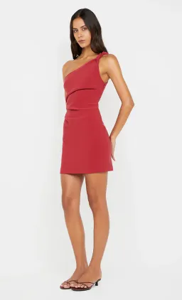 Bec & Bridge Ariven Asym Mini Dress Red Size 8 for rent on The Volte - image 3