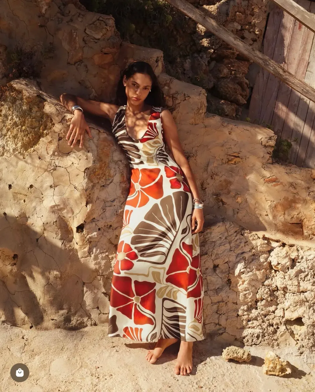 Sir Julietta Scoop Maxi Dress Size 8 for rent on The Volte - main image