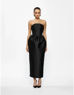 Effie Kats: Lilia Curved Strapless Maxi Dress for rent on The Volte - image 1