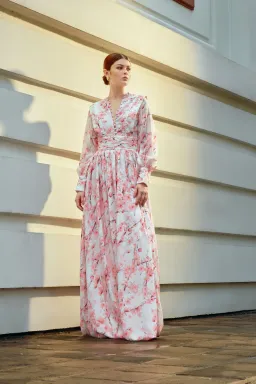 Justin Tong Xander Maxi Dress Size 12 for rent on The Volte - image 6