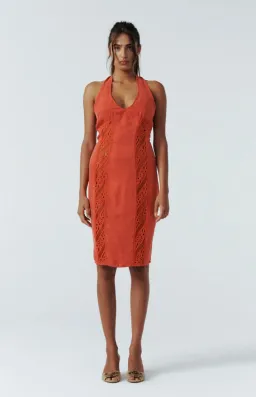 WITH JEAN SCARLETT DRESS RED SIZE 12 for rent on The Volte - image 1